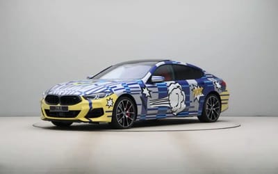 This BMW 8 Series by Jeff Koons is proof that cars needn’t be boring