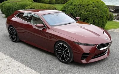 BMW stuns fans in Italy with gorgeous two-door Concept Speedtop inspired by an iconic coupe from the past