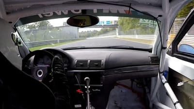 bmw-e46-m3-nurburgring-door-lost