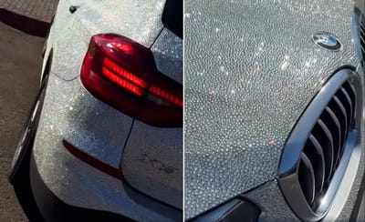 2 million crystals added to BMW to create a masterpiece