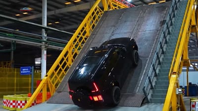 Chinese EV BYD Yangwang U8 shows off its insane off-roading capabilities in video that looks like AI but it's 100% real