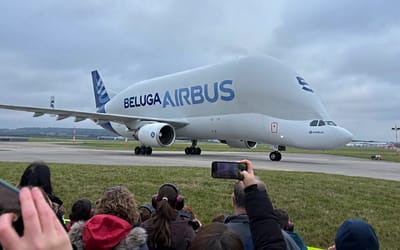 Airbus retires its iconic Beluga ST5 aircraft after 25 years with an emotional final landing