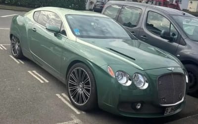 Extremely rare Bentley spotted in the UK is a one of nine