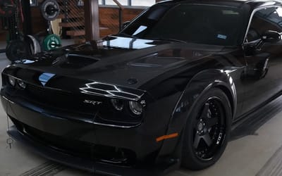 WWE Hall of Famer Bill Goldberg has a Dodge Challenger Hellcat Widebody that’s a mechanical masterpiece