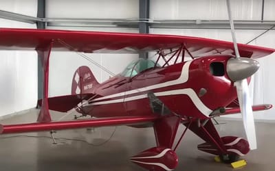 21-year-old buys tiny biplane and tries to fly it from North Carolina to California, but landing it has him extremely nervous