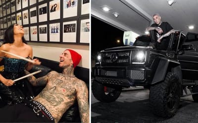 Inside Blink 182 drummer Travis Barker’s $1 million car collection 