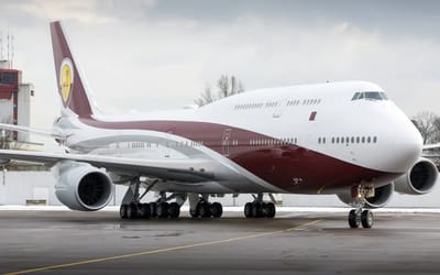 Ruler of Qatar gifted Türkiye a jumbo jet so luxurious it makes the one offered to America look normal