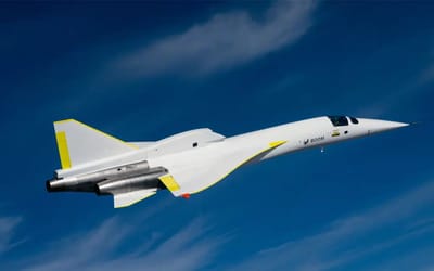 Startup in Colorado building 'Son of Concorde' using wraps inspired by shark skin to improve efficiency