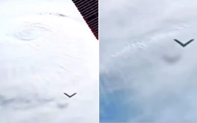 ‘UFO expert’ claims to have captured ‘holy grail’ evidence during space station livestream