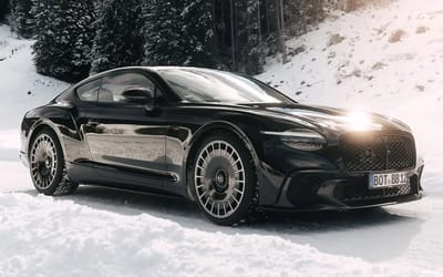 Brabus shares its custom Bentley Continental GT in a winter shoot highlighting its special tweaks