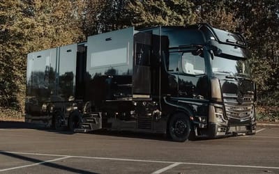 Brabus just built a matte-black penthouse on wheels