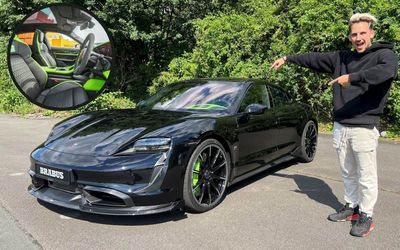 The first ever Brabus Porsche Taycan Turbo S is an electrified masterpiece