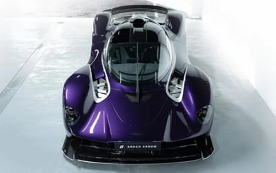 Billionaire drops $33,000 on purple paint for his Aston Martin Valkyrie then sells it after 60 miles