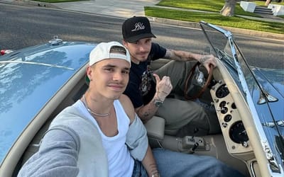 Brooklyn Beckham’s wild car collection includes $600,000 Jaguar he received as a wedding gift from his parents