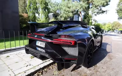 Richest 25-year-old with $100M net worth splashes on 1-of-1 $5M Bugatti Chiron to make a statement