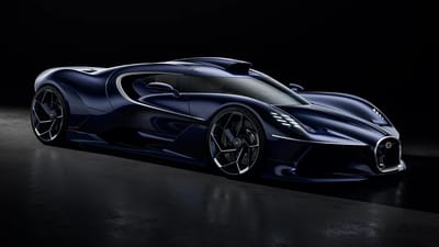 Supercar Blondie gets up close with the 1-of-1 Bugatti Destrier at Pebble Beach 'that's artwork on wheels' and explains why it's so special