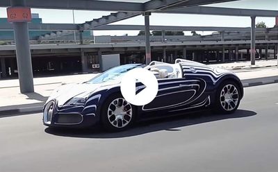 Bugatti built a one-off L’Or Blanc made from porcelain but never revealed the buyer