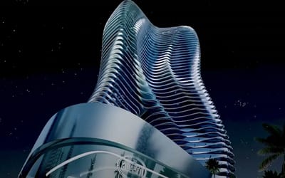 Bugatti's first residences in Dubai are making startling progress