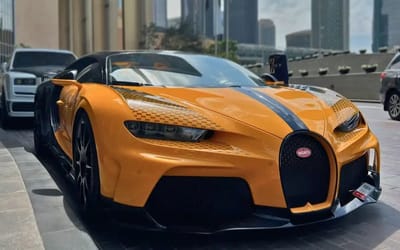 Incredibly rare Bugatti Chiron Super Sport ’55 1 of 1′ spotted in Dubai