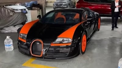 Georgia man explains how difficult it is to buy a seized Bugatti Veyron Grand Sport Vitesse from China after trying to buy it for a 'steal'