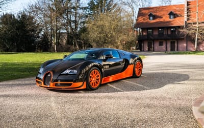 Bugatti creates 1-of-1 La Maison Pur Sang paying special tribute to the Veyron Super Sport World Record Edition