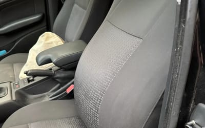 BMW driver returned from cafe to find seat mysteriously ballooned like an airbag