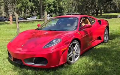 Florida man who purchased fire-damaged Ferrari F430 for a third of its price managed to fix it in 12 days