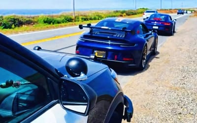 California cops issue 34 tickets to speeding Porsches in single traffic stop