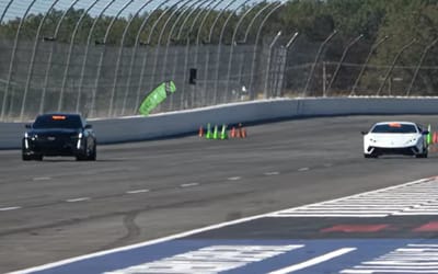 Cadillac CT5-V Blackwing faces off against Lamborghini Huracan and Ford Mustang with a 161mph demolition