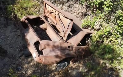 Californian man who spends his time searching for abandoned cars on Google Maps has found some unbelievable things in America