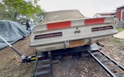 Dusty '69 Chevy in Pennsylvania barn has tag revealing past life as Indy Pace Car