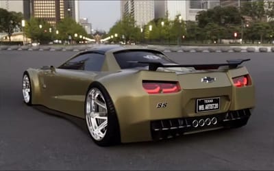 2026 Camaro concept is a perfect blend of Corvette and Camaro