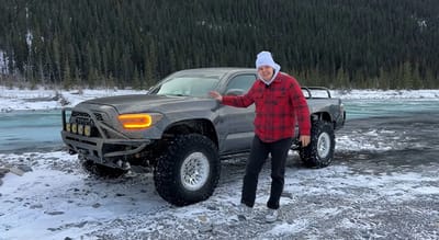 Canada man explains why he installed a $30,000 suspension on his Toyota Tacoma and shares how it works