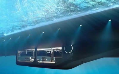 This 69-meter concept yacht comes with an epic underwater suite