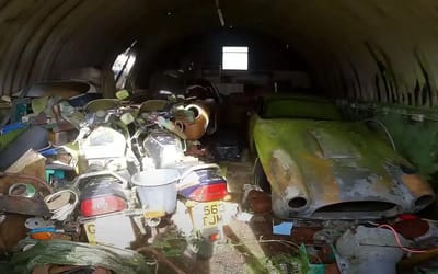 Rare Maserati miraculously found in junkyard, less than 1,000 were ever made