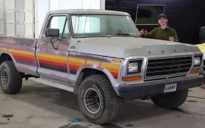 The Ford F-150 is the most popular car in USA, but this one found in a barn is a lot rarer than the rest