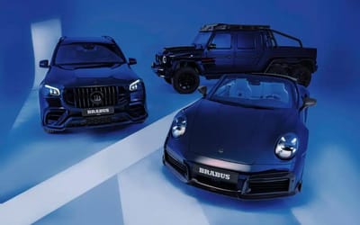 Latest Brabus series features exclusive collection of three extraordinary supercars with a captivating frontrunner