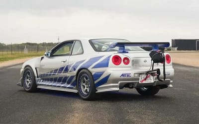 Guys build modern-day Nissan R34 Skyline in ‘Fast & Furious’ style as a tribute to Paul Walker