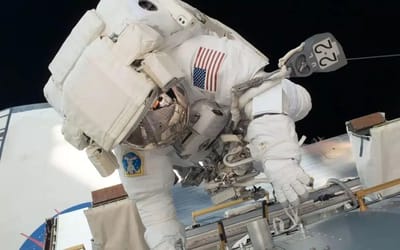 Astronaut was told to flee ISS immediately after finding blob growing outside it