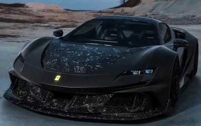 Darth Vader Ferrari SF90 VX is the ultimate villainous supercar limited to 25 units