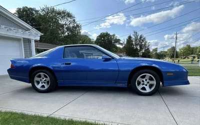 This 1990 Chevrolet Camaro was hidden away with six miles on the clock for a very specific reason and wasn’t found until 34 years later