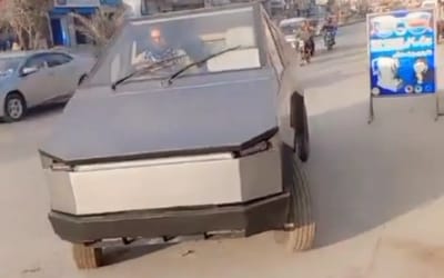 The cheapest Tesla Cybertruck is a replica that’s both impressive and downright funny