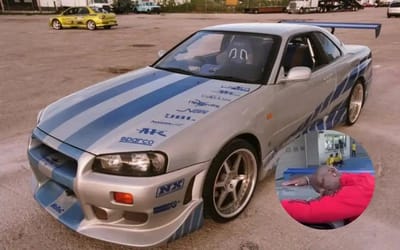 Tyrese Gibson’s heartwarming reaction to seeing Paul Walker’s Nissan Skyline for first time in years