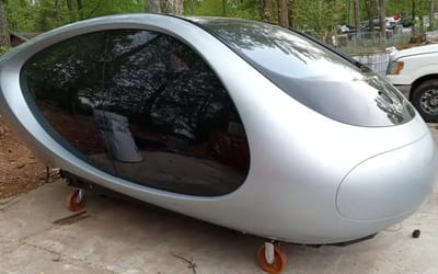 Mercedes concept pod found in American scrapyard can’t be sold by owners