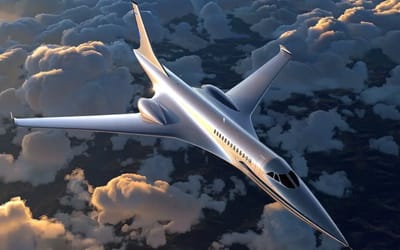 Supersonic Airbus jet would fly from London to New York in just one hour