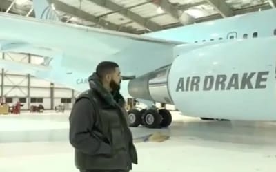 Drake reveals update on ‘Air Drake 2’, the new version of his luxurious private jet