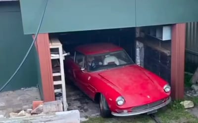 Ferrari barn find in Australia is one-of-a-kind with its original documents