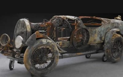 The most famous Bugatti in the world belonged to an architect who did something ridiculous with it