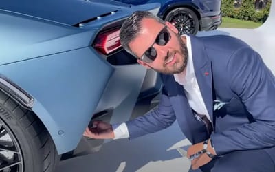 Bugatti CEO reacts to seeing 2025 Lamborghini Temerario in the flesh