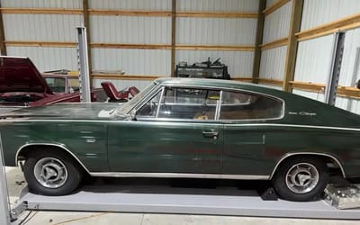 Incredible 1966 Dodge Charger with just one owner pulled from a barn in New Jersey